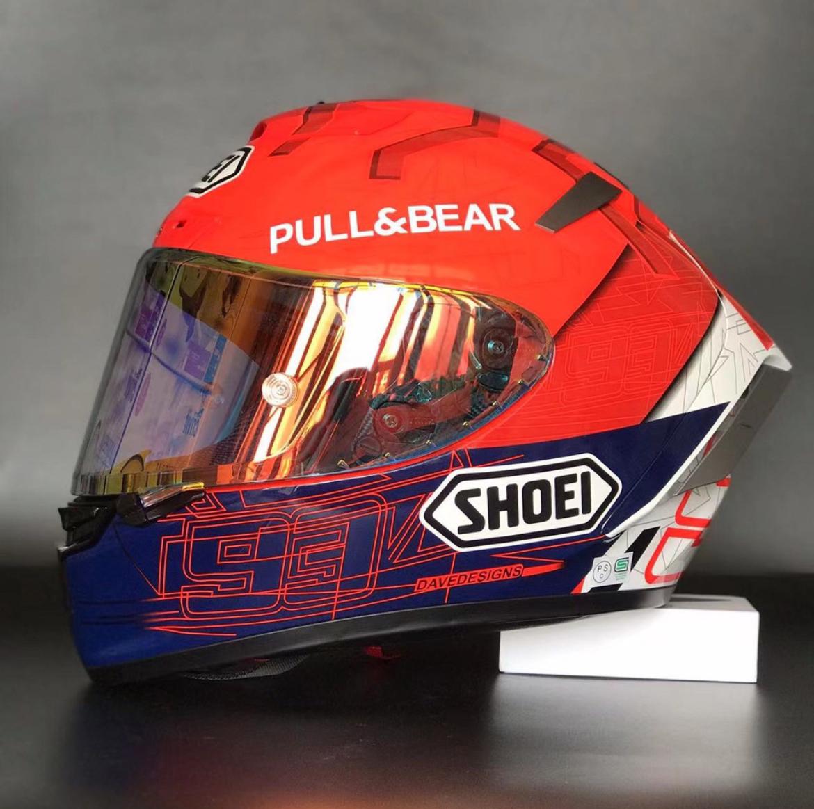 SHOEI PULL&amp;&lt;p&gt;BEAR RED