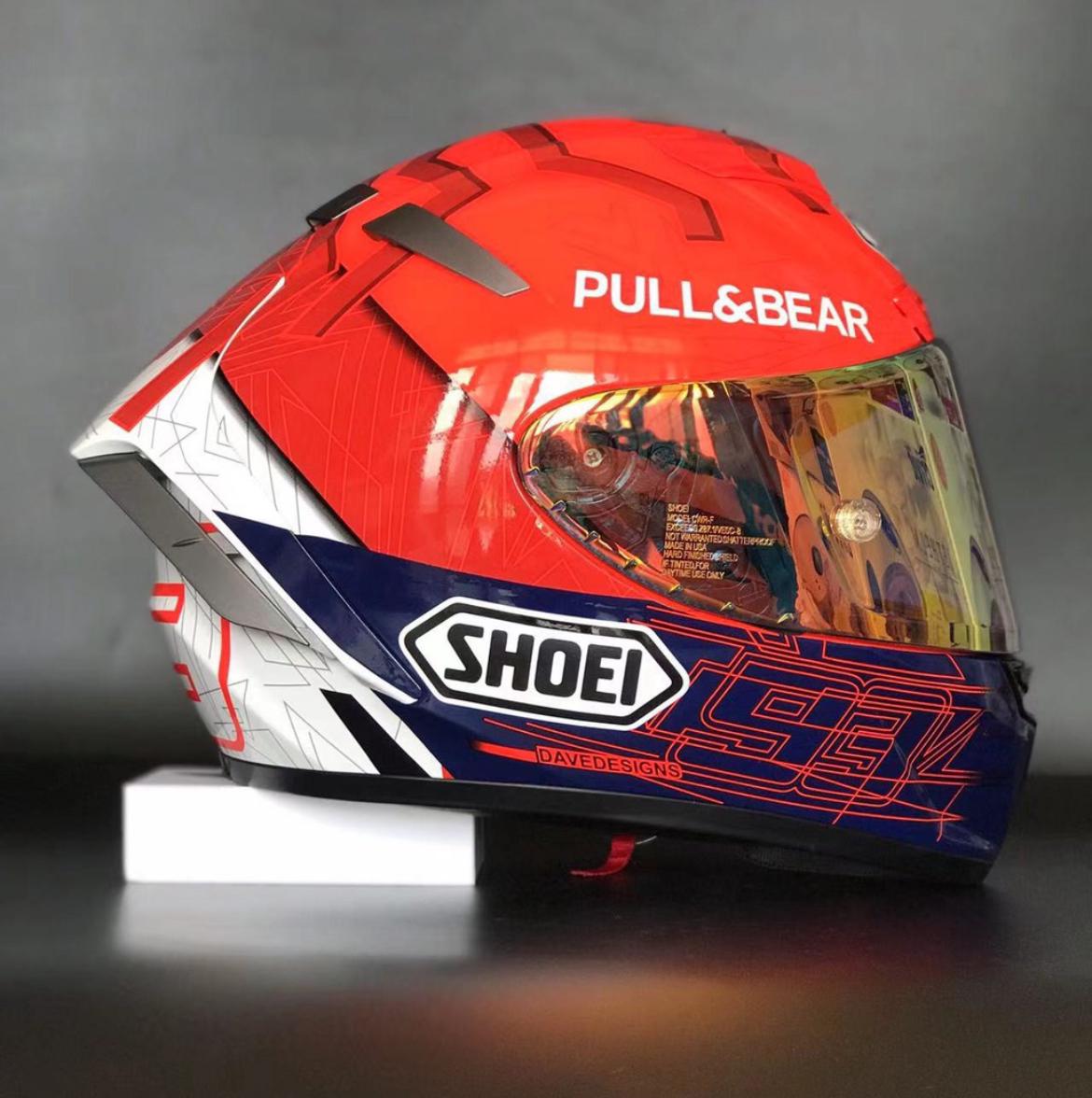 SHOEI PULL&amp;&lt;p&gt;BEAR RED