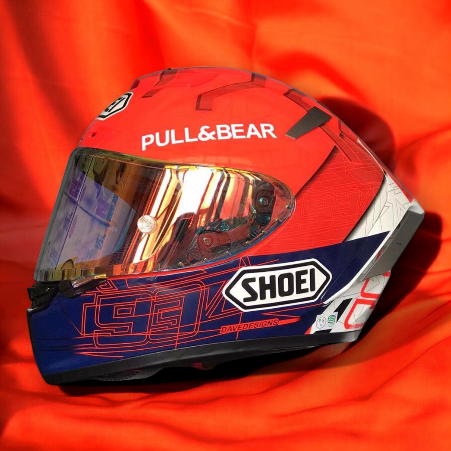 SHOEI PULL&amp;&lt;p&gt;BEAR RED